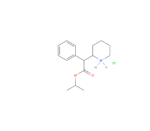 isopropylphenidate hydrochloride molecule