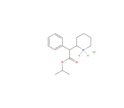 isopropylphenidate hydrochloride molecule